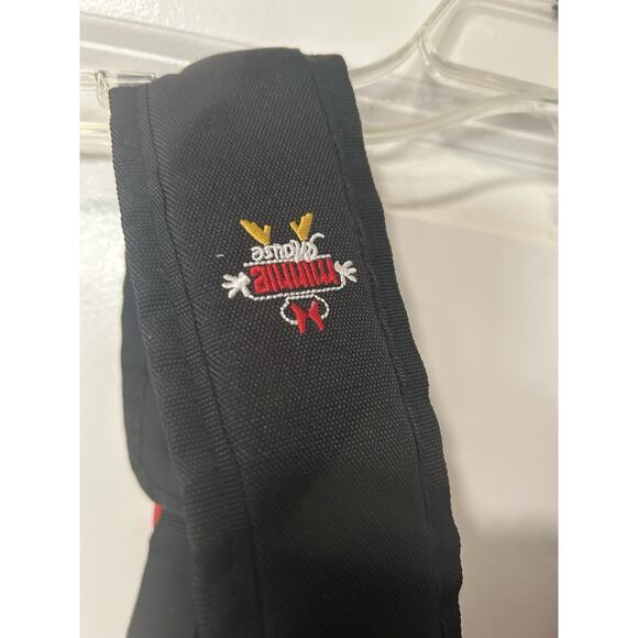 Disney Minnie Mouse Red Polka Dot Backpack Ears Bow Front Pocket main image 15